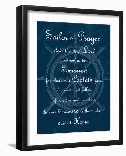Sailor's Prayer 1-Sheldon Lewis-Framed Art Print