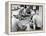 Sailors Aboard a Us Navy Cruiser at Sea Playing a Game of Dominoes on Deck During WWII-Ralph Morse-Framed Premier Image Canvas