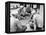 Sailors Aboard a Us Navy Cruiser at Sea Playing a Game of Dominoes on Deck During WWII-Ralph Morse-Framed Premier Image Canvas