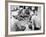 Sailors Aboard a Us Navy Cruiser at Sea Playing a Game of Dominoes on Deck During WWII-Ralph Morse-Framed Photographic Print