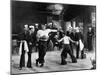 Sailors Having Boxing Match-null-Mounted Photo