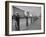 Sailors Lining Constitution Avenue for Funeral of Franklin D. Roosevelt-Alfred Eisenstaedt-Framed Photographic Print