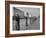 Sailors Lining Constitution Avenue for Funeral of Franklin D. Roosevelt-Alfred Eisenstaedt-Framed Photographic Print