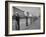 Sailors Lining Constitution Avenue for Funeral of Franklin D. Roosevelt-Alfred Eisenstaedt-Framed Photographic Print