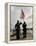 Sailors Raise the National Ensign Aboard USS Abraham Lincoln-Stocktrek Images-Framed Premier Image Canvas