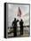 Sailors Raise the National Ensign Aboard USS Abraham Lincoln-Stocktrek Images-Framed Premier Image Canvas