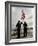 Sailors Raise the National Ensign Aboard USS Abraham Lincoln-Stocktrek Images-Framed Photographic Print