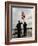 Sailors Raise the National Ensign Aboard USS Abraham Lincoln-Stocktrek Images-Framed Photographic Print