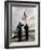 Sailors Raise the National Ensign Aboard USS Abraham Lincoln-Stocktrek Images-Framed Photographic Print