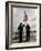 Sailors Raise the National Ensign Aboard USS Abraham Lincoln-Stocktrek Images-Framed Photographic Print