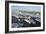 Sailors Render Honors Aboard the Aircraft Carrier USS Nimitz-null-Framed Photographic Print