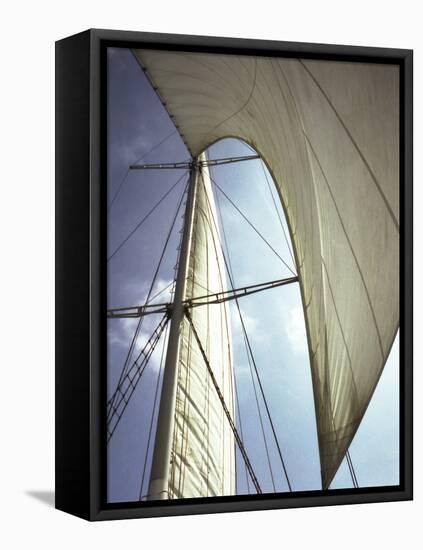 Sails Cathedral-Magda Indigo-Framed Premier Image Canvas