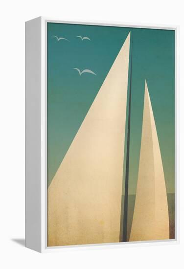 Sails I-Ryan Fowler-Framed Stretched Canvas