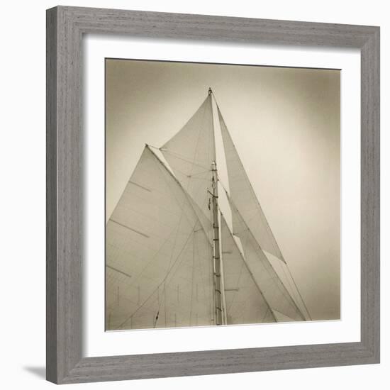 Sails of Friendship Sloop-Michael Kahn-Framed Giclee Print