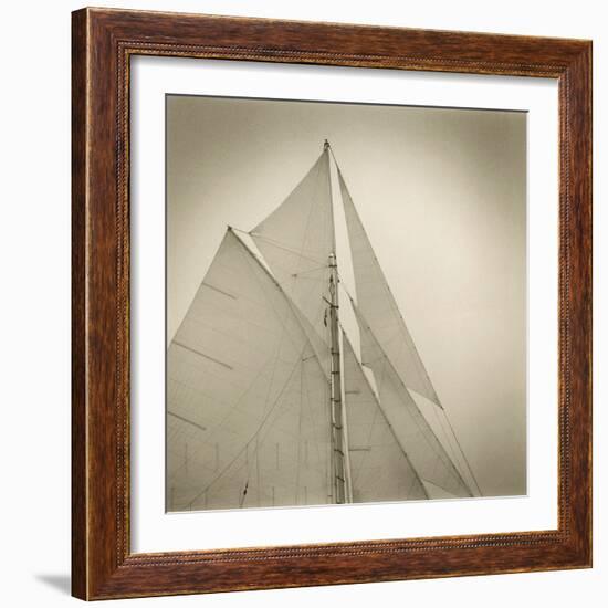 Sails of Friendship Sloop-Michael Kahn-Framed Giclee Print