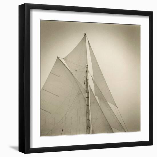 Sails of Friendship Sloop-Michael Kahn-Framed Giclee Print