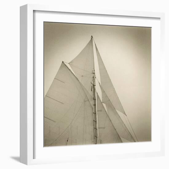 Sails of Friendship Sloop-Michael Kahn-Framed Giclee Print