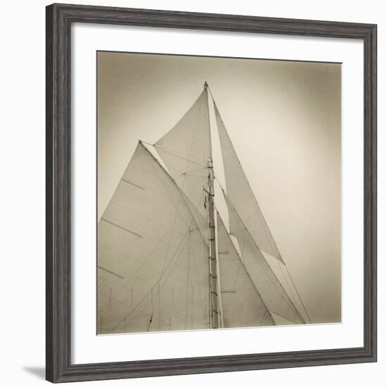 Sails of Friendship Sloop-Michael Kahn-Framed Giclee Print