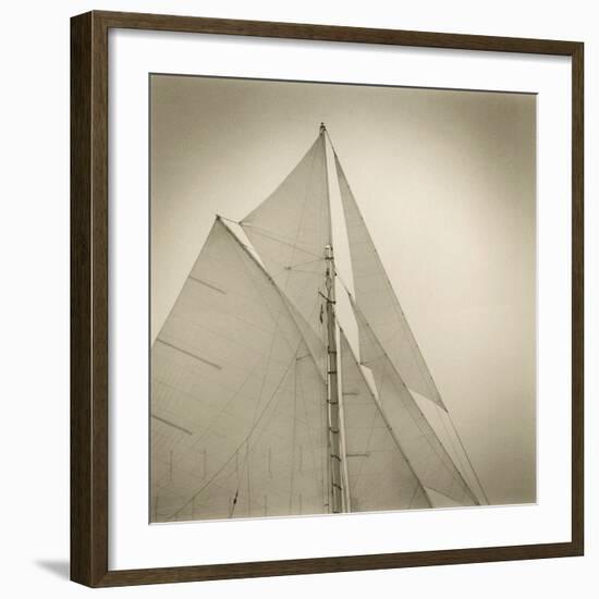 Sails of Friendship Sloop-Michael Kahn-Framed Giclee Print