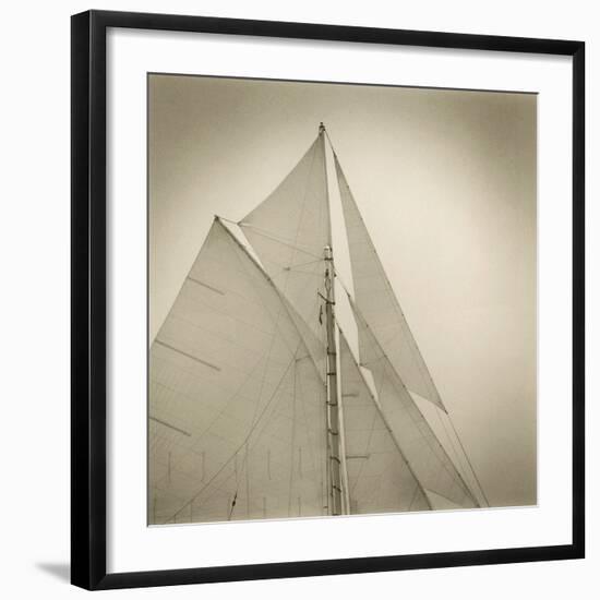 Sails of Friendship Sloop-Michael Kahn-Framed Giclee Print