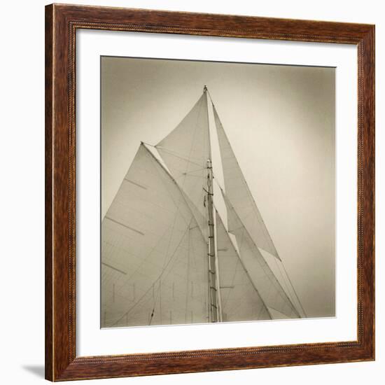 Sails of Friendship Sloop-Michael Kahn-Framed Giclee Print