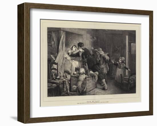 Sain Et Sauf-Marcus Stone-Framed Giclee Print