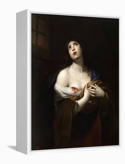 Saint Agatha, Ca. 1635-Andrea Vaccaro-Framed Premier Image Canvas