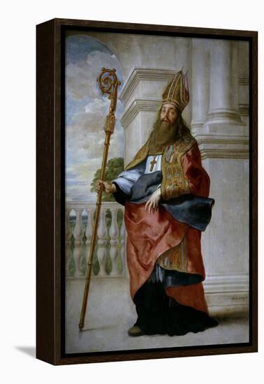 Saint Ambrose, Ca. 1655-Caspar De Crayer-Framed Premier Image Canvas