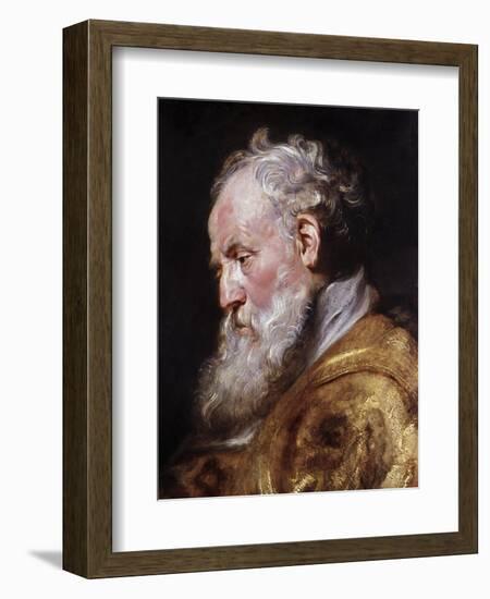 Saint Ambrose-Peter Paul Rubens-Framed Giclee Print