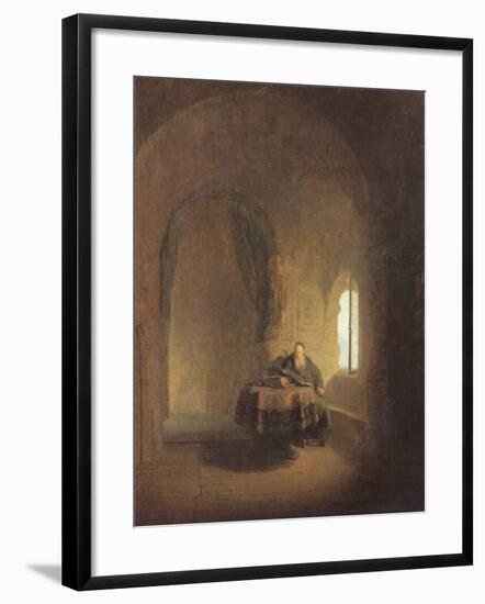 Saint Anastasius, c.1660-Rembrandt Harmensz. van Rijn-Framed Giclee Print