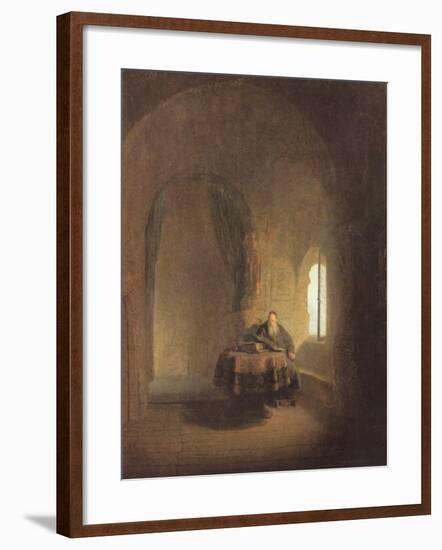 Saint Anastasius, c.1660-Rembrandt Harmensz. van Rijn-Framed Giclee Print