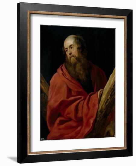 Saint Andrew, 1610-1612-Peter Paul Rubens-Framed Giclee Print
