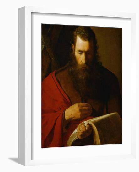 Saint Andrew, circa 1624-Georges de La Tour-Framed Giclee Print