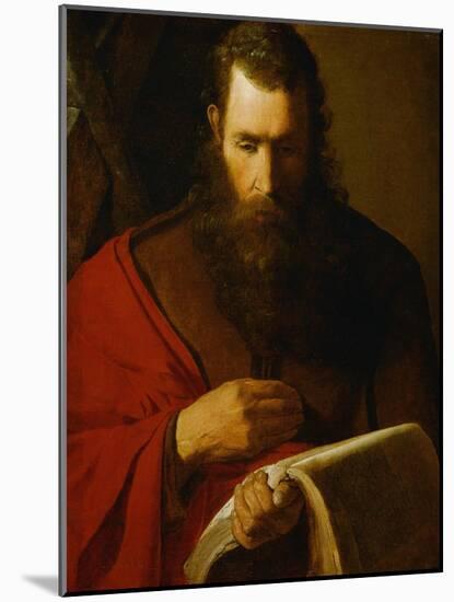 Saint Andrew, circa 1624-Georges de La Tour-Mounted Giclee Print