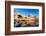 Saint Angel Castle and Bridge over the Tiber River in Rome-sborisov-Framed Photographic Print