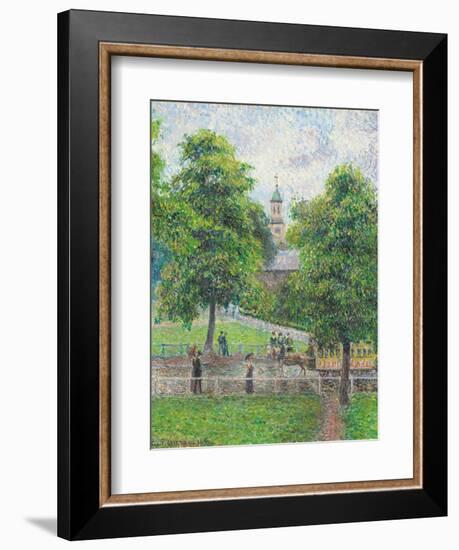 Saint Anne's Church, Kew, London. 1892-Camille Pissarro-Framed Giclee Print