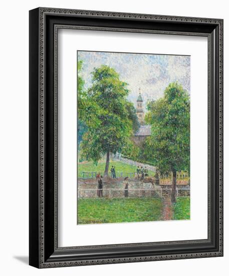 Saint Anne's Church, Kew, London. 1892-Camille Pissarro-Framed Giclee Print