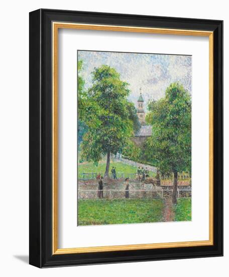 Saint Anne's Church, Kew, London. 1892-Camille Pissarro-Framed Giclee Print