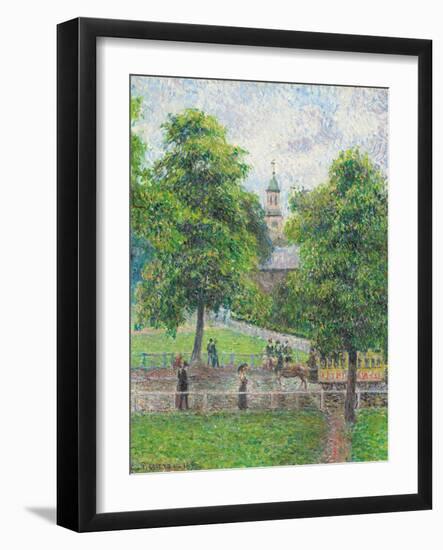 Saint Anne's Church, Kew, London. 1892-Camille Pissarro-Framed Giclee Print