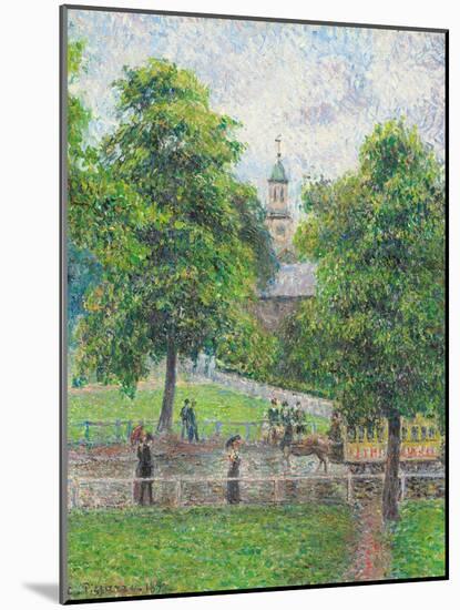 Saint Anne's Church, Kew, London. 1892-Camille Pissarro-Mounted Giclee Print