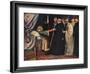 'Saint Anselm refusing the Archbishopric', 1912-Unknown-Framed Giclee Print