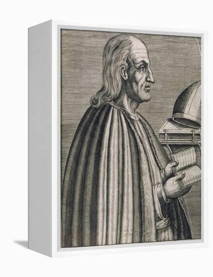 Saint Anselm Scholastic Philosopher-Andre Thevet-Framed Premier Image Canvas