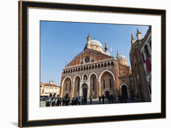 Saint Anthony Basilica in Padua, Veneto, Italy, Europe-Marco Brivio-Framed Photographic Print