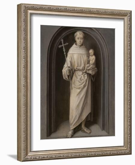 Saint Anthony of Padua, 1485-90-Hans Memling-Framed Giclee Print
