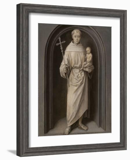 Saint Anthony of Padua, 1485-90-Hans Memling-Framed Giclee Print