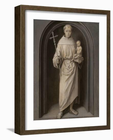 Saint Anthony of Padua, 1485-90-Hans Memling-Framed Giclee Print