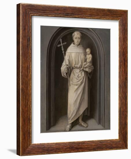 Saint Anthony of Padua, 1485-90-Hans Memling-Framed Giclee Print