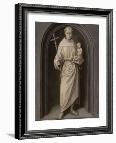 Saint Anthony of Padua, 1485-90-Hans Memling-Framed Giclee Print