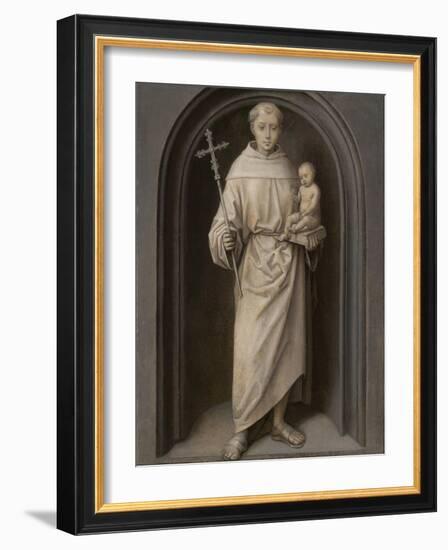 Saint Anthony of Padua, 1485-90-Hans Memling-Framed Giclee Print