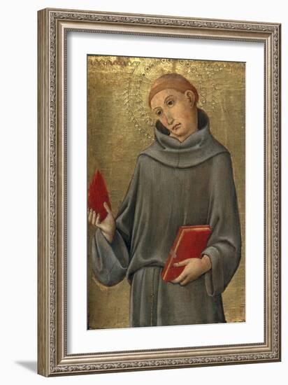 Saint Anthony of Padua-Sano di Pietro-Framed Giclee Print